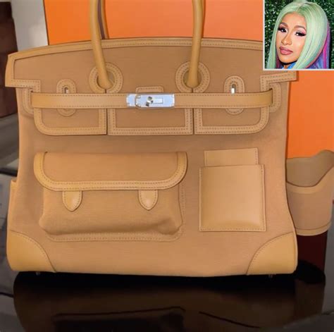 cardi b hermes gifts.